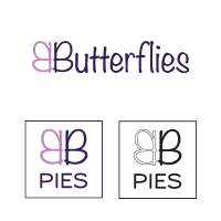Build a brand on and offline_Butterflies logo