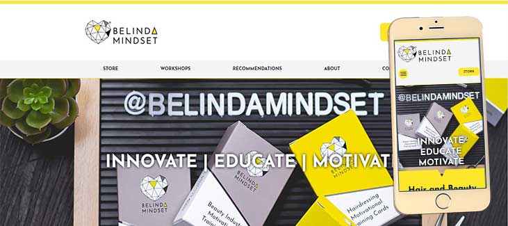 Belinda Mindset Website build